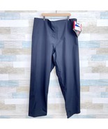 Blauer Gore-Tex Featherweight Shell Rain Pants Black Mens XXL XLNG 44x34 - $108.89