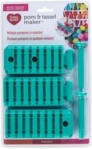 Red Heart Pompon &amp; Tassel Maker-Teal - £15.93 GBP