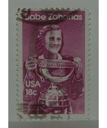 VINTAGE STAMPS AMERICAN AMERICA USA STATES 18 C CENT ZAHARIAS ATHLETES X... - £1.37 GBP