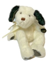 Vintage Jerry Elsner Jointed Black and White Plush Dog Puppy  - £11.38 GBP