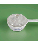 Corning Ware Blue Cornflower 1.5 Pint Saucepan w/ Lid Range Baking Micro... - $17.72