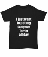 Sealyham Terrier T-Shirt Dog Lover Mom Dad Funny Gift for Gag Unisex Tee... - $344.54 MXN+