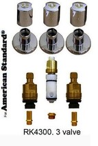For American Standard Chrome 3 Valve Repair Kit - $84.41