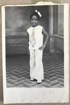 Vtg 1920s RPPC Kingston Jamaica Black History Real Photo Postcard Little... - $197.99