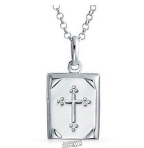 Personalized Bible Locket Necklace Item &quot;Mom 2019&quot; - £44.82 GBP