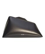 The Attico 8.30PM Black Triangle Clutch Bag Structured Leather Geometric Design - €577,25 EUR