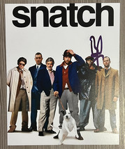 Brad Pitt Autographed Signed  Photo Autograph Snatch with photo proof. - £376.60 GBP