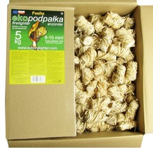 Allume-feu écologique 5kg = 450-550 pièces pour barbecue poêle et chemin... - £26.30 GBP