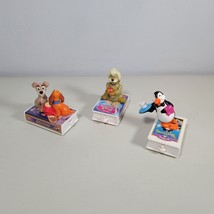 Happy Meal VHS Toys Lot Of 3 McDonalds Walt Disney Masterpiece Collection 1995 - £8.01 GBP