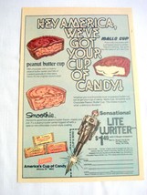 1979 Boyer  Color Ad Mallo Cup, Peanut Butter Cups, Smoothie Altoona , Pa. - £6.36 GBP
