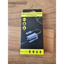 USB &amp; 4.0 CARD READER COMBO - £6.35 GBP