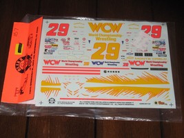 Slixx NASCAR 1157 29 WCW Wrestling Steve Grissom Chevy Waterslide Decals 1/24 - $10.99