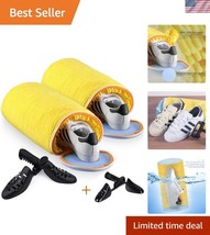 All-in-One Shoe Care: Microfiber Laundry Bag with Adjustable Trees for S... - $45.00
