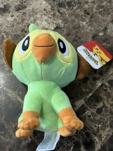 Pokemon Grookey 8-Inch Plush NWT Stuffed Animal Plush Lime Green Jazwares - £19.71 GBP