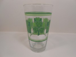 Vintage Libbey Green Clover Lucky Shamorock St. Patrick’s Day Replace Glass - £7.59 GBP