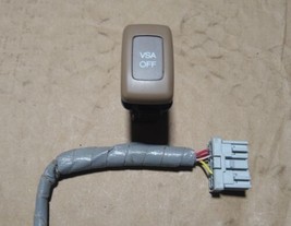 01-06 Acura MDX Traction control VSA OFF Switch W/ Connector Light Tan - $23.52