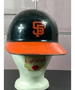 San Francisco Giants Vintage Adjustable Helmet Full Size Laich Orange Bl... - $13.86