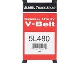 MBL 5L480 (3480) Fractional Horsepower V-Belt, 5L Section, 21/32" Width,... - $20.12