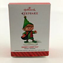 Hallmark Keepsake Christmas Tree Ornament Dandy Candy Elf Merry Makers New 2014 - £19.68 GBP