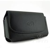 Case Pouch Holster With Belt Clip/Loop For Total Alcatel Myflip A405Dl - £15.72 GBP