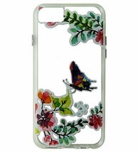 Milk and Honey Hybrid Hardshell Case Cover iPhone 7 6s 6 Clear Multi Butterfly - £7.15 GBP