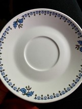 VTG Noritake Progression Blue Moon Pattern 9022 Ceramic Tea Saucer Japan - £6.13 GBP