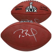 TOM BRADY Autographed Patriots Super Bowl XLIX (49) Pro Football FANATICS - £2,069.55 GBP