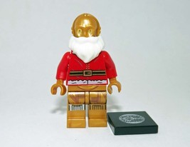 Building Block C3PO Droid Santa Christmas Star Wars Minifigure Custom  - £5.46 GBP