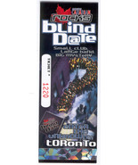 MOLSON CANADIAN BLIND DATE Rare Full Ticket Stub Toronto Concert Promo MINT - $12.02 CAD