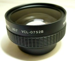 Sony VCL-0752B Wide Conversion Lens X0.7X with 52mm thread AUX - £35.97 GBP