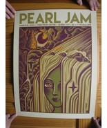 Perle Jam Affiche March 22, 2020 Sérigraphie Pluralone Quebec Ville QC - €232,79 EUR