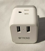 TROND - European Plug Adapter, International Travel Power Adaptor w/USB plugs - £14.34 GBP