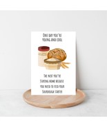 Sourdough Starter Birthday Card, Funny Birthday Card for Friend - $7.99