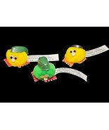 VTG 70-80s Borg-Warner Leasing Wuppet Weepul Googly Eye Fuzzy PomPom Set... - $43.26 CAD