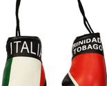 Italy and Trinidad and Tobago Mini Boxing Gloves - £4.67 GBP