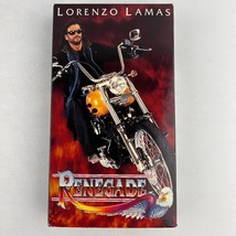 Renegade VHS Video Tape Lorenzo Lamas - £7.10 GBP