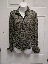 Harold&#39;s Multicolor Long Sleeve Shirt small - £7.00 GBP