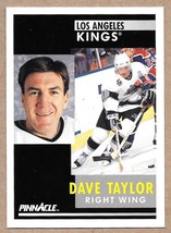 1991-92 Pinnacle #249 Dave Taylor Los Angeles Kings - £1.53 GBP