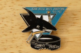 NHL 1996-97 San Jose International Airport The Sharks Are Hungry Hockey Pin - £11.67 GBP