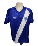 Vintage Umbro Guatemala Mens Blue XL Soccer Jersey - £66.03 GBP