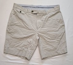 Brooks Brothers Mens Size 36 Bermuda Tiki Hawaiian Shorts Khaki - $21.66