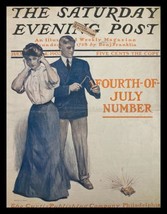COVER ONLY The Saturday Evening Post July 4 1903 Fourth-of-July Number - £151.85 GBP