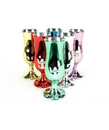 Cordial Glasses Royal Caribbean Loving Cup Souvenir Glasses  Set of 6 Sh... - $19.55