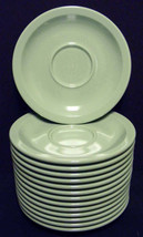 Dallas Ware SAUCERS Vtg Heavy Plastic Cafeteria Melamine Lot of 14 - £18.53 GBP