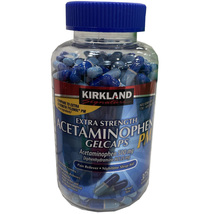 Kirkland C07136 Extra Strength Acetaminophen PM 500mg - 375 Count - $22.35