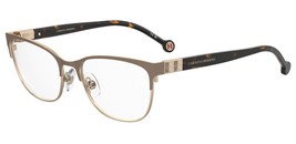 Carolina Herrera HER-0267 Eyeglasses Eye Glasses Goldnude Bku Authentic New 53mm - $206.71