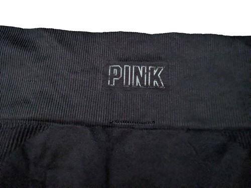 Women’s XS/S VS PINK Active Compression Leggings Black CONTOUR BUTT Item image 6