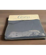 Vintage Caress Twin Flat Sheet Blue Percale NEW - $18.80