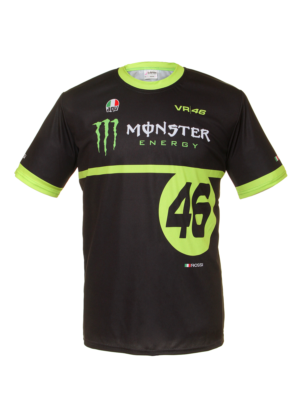 46 Monster Energy Motor Fan T-Shirt Motorsports  Racing Sports Top Gift
