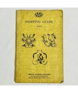Vintage 1960 AAA International Shopping Guide Art Jewelry Clothing Souve... - $23.18 CAD